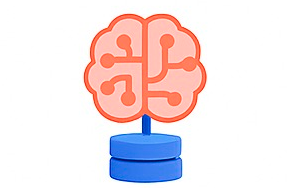 Ícone de IA treinada